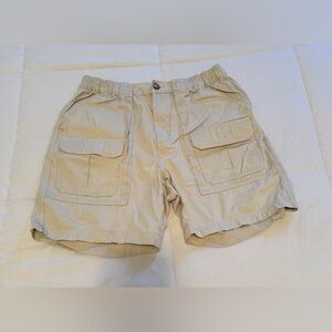 croft & barrow Men's Tan Cargo Shorts size 32